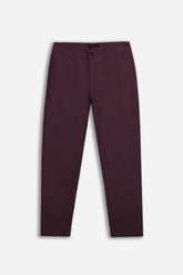 PANTALONE CHINO BASIC BORDEAUX